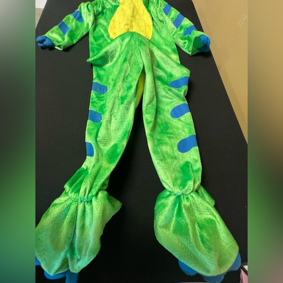 Halloween Triceratops Dinosaur Unisex Costume 
Size Small - Suit-Booties-Hood - Picture 4 of 13